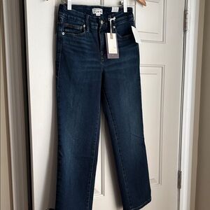 NWT Good American “Jolean” Petite Straight jeans